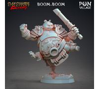 Miniatura Panda Monaco Del Tempio Per RPG Come D&D 5E Pathfinder 32mm