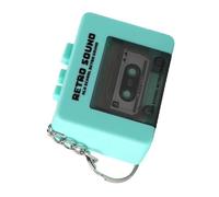 Miniatura Retro Cassette Giocatore Keychains Vintage Tape Recorders Design Con Riproduzione Musica E Registrazione Di Personalizzazioni