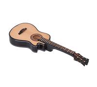 Miniatura Spade Boards Tela Chitarra Chitarra elettrica acustica Kit di costruzione Modello di chitarra Chitarra in miniatura Pannello rigido Chitarra elettrica acustica Modello di chitarra classica (