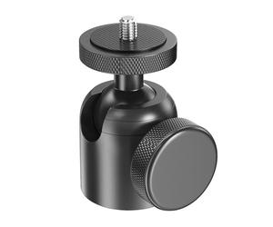 Miniatura Testa a Sfera Adattatore 3/8 A 1/4 Vite Convertitore Con Base Antiscivolo Per Fotografia Monitor Proiettori Accessori Testa A Sfera Montaggio
