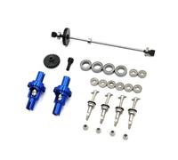 Miniatura Veicolo Pacchetto Trasmissione Differenziale Ingranaggi Albero Centrale Cuscinetti Metallo per Modelli 1 28 Compatibile con 284131 K969 K979, color to 4