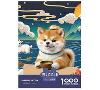 Miniature Akita Puzzle Da 1000 Pezzi Per Adulti Puzzle Per Gioco Familiare Cute Pets Divertimento Regalo Compleanno Per Bambini Dai 14 Anni In Su Per Adulti E Bambini A Partire Dai 12 Anni38x26cm/100