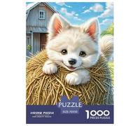 Miniature American Eskimo Dog 1000Pezzi Puzzle Puzzle Per Gioco Familiare Pet Dog Divertimento Regalo Compleanno Per Bambini Dai 14 Anni In Su Per Adulti E Bambini A Partire Dai 12 Anni70x50cm/1000pc