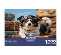 Miniature American Shepherd Puzzle Da 1000 Pezzi Per Chi Ama I Dettagli: Osserva Attentamente E Migliora L'attenzione Visiva!