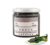 Miniature Basing Material, Earth Texture Sand Effect, 200ml Easy to Apply & Shape, Desert Scenery Tool for Creating Wilderness, Desert Scenery, Beginners, Home, and School Projects
