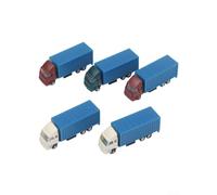 Miniature Camion 1:150 per Diorama e Plastici | Dettagli realistici, finitura eccellente, casuali, perfetti per scenari urbani o industriali