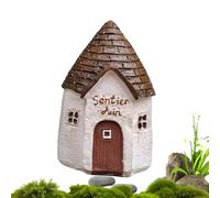 Miniature Case Delle Fate Mini Decorazione in Resina per Esterno con