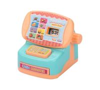 Miniature Cash Register Toy | Fine Motor Skills Building,Pre tend Play C lassic Count Toy | for Students Boys Girls Preschoolers Home Playroom Classroom
