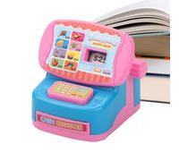 Miniature Cash Register Toy - Realistic Interactive Pretend Play Register For Creative Learning And Role Play Activities | Classic Counting Toy Design Encourages Number Recognition, Imaginative Ṕlay