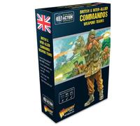 Miniature delle squadre di armi Commandos britanniche e interalleate, 28 mm | Miniature altamente dettagliate della Seconda Guerra Mondiale per Wargaming da tavolo di Warlord Games