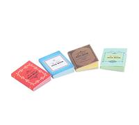 Miniature Dollhouse Books, Set di Libri in Scala 1:12 | Materiale cartaceo resistente, adatto per la decorazione della casa delle bambole, colori vivaci, migliora le scene della