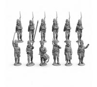 Miniature Fanteria Austriaca Napoleonica , 奥军掷弹兵A/12人 , 1/72 (circa 2,9 cm)