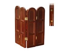 Miniature Folding Screen, Wooden Miniature Room Divider, Mobili Screen Model, Desktop Screen Decoration Miniatura, Wooden Screen Decor, Home Decor Screen Screen