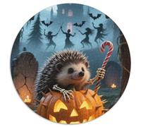 Miniature Hedgehog 1000 Pieces Jigsaw Puzzles For Adults Family Challenge Toys Stress Relieving Entertainment Cultivate The Spirit of Teamwork for Men, Women, Elders, Seniors 1000pcs (67.5x67.5cm)