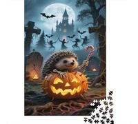 Miniature Hedgehog Puzzle 1000 Pezzi Premium, Mappa Concettuale Tattile, Esperienza Unificante, Regalo Iconico 1000pcs (75x50cm)