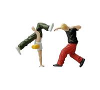 Miniature Hiphop Street Dance Figurines Set for Sand Table & Indoor Decor â Unique Collector & Creative Display Models