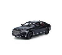 Miniature Models 1 24 BMW 7 Series 760Li Diecast Car Model Alloy Black 1:24 Scale Faithful Replica