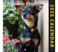 Miniature Pinschers 2026 Wall Calendar: Bold personalities in tiny frames through every season