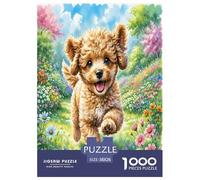 Miniature Poodle Jigsaw Puzzle Impossibili 1000 Pezzi Decorazione Per La Casa. Giochi Rilassamento E Intelligence Per Adulti E Bambini Da 12 Anni 38x26cm/1000pcs