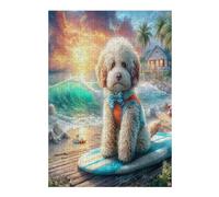Miniature Poodle Puzzle 300 Pezzi Sfida Impossibile Adulti Cute Dog Pet Rompicapo Difficile Per Amanti Del Puzzle Intelligenza E Pazienza Regalo Per Lui 300 PCS