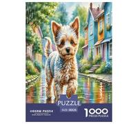 Miniature Poodle Puzzle Impossibili 1000 Pezzi Decorazione Per La Casa. Rilassamento E Intelligence Per Adulti E Ragazzi Da 14 Anni 38x26cm/1000pcs