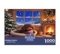 Miniature Poodle1000 Piece Jigsaw Puzzles for Adults Family Game ChristmasFun And Challenging Home Decors Great Gift Idea38x26cm/1000pcs