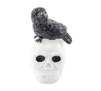 Miniature Pumpkin Figurines - Resin Decorative Creepy Spooky Ornaments, Hal
