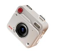 Miniature Retro Camera 1080P 32GB Expandable with 3 Straps & Smartphone Sync for Pets & Adventures Vintage Mini Digital Camera