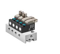 Miniature Solenoid Valve, 10mm Air 30Hz Two-position Three-way Control Valve, 24V12V6V Vacuum(PURPLE)