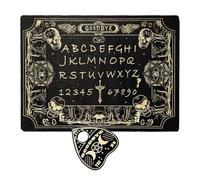 Miniature Spirit Board, Spirit Board Game - Scheda divinazione a legna che parla,Strumenti di divinazione metafisica con planchette suscitano decorazioni per la casa per uomini e donne