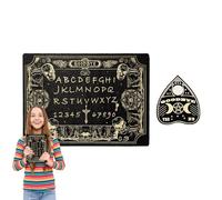 Miniature Spirit Board, Spirit Board Game - Talking Spirit Board in miniatura,Strumenti di divinazione di rabdomando con planchette decorazione metafisica per la casa per 2+ giocatori