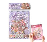 Miniature Sticker Scene - 3D Visual Effect, Pocket Size with Vivid Graphics, Waterproof Vinyl Material, Handmade Craft Decals, for Boys Girls Preschoolers Classroom Home