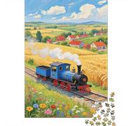 Miniature Train Puzzle 1000 Pezzi Per Appassionati, Decorazione Personalizzata, Gioco Educativo 14+, Regalo Creativo Adulti 1000pcs (75x50cm)