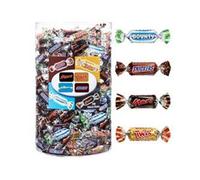 Miniatures BOUNTY, SNICKERS, MARS TWIX - CIOCCOLATO SNACK - 80 PEZZI