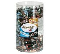 Miniatures Mix ( Mars,Bounty,TWIX ,SNICKERS),Ca. 296 Pz. ,Scatola Trasparente -