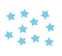 Miniblings 10x applicazione Patch termoadesiva 25 mm velluto Stella luce blu cerotto toppe termoadesive I bambini asse patch per la stiratura - vellutofolie - Applikation cucire