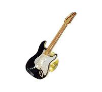 Miniblings Chitarra elettrica Spilla Pin Chitarrista Chitarra Nera Mini - Gioielli Fatto a Mano I Pin Pin Button