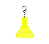 Miniblings provetta di Vetro Acrilico pistone Charm Laborchemie Neon - Gioielli Fatto a Mano Argento Placcato I Ciondoli - Braccialetto di Fascino - Pendente per Il Braccialetto