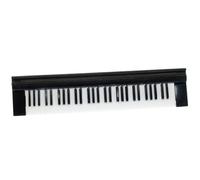 Miniblings Spilla a forma di tastiera, pianoforte, organo, strumento musicale, 8 cm, colore nero, gioiello fatto a mano alla moda, 80mm, Plastica, non noto