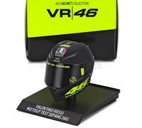 MINICHAMPS 1/10 CASCO AGV VALENTINO ROSSI MOTOGP TEST SEPANG 2012 MODELLINO