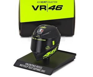 MINICHAMPS 1/10 CASCO AGV VALENTINO ROSSI MOTOGP TEST SEPANG 2012 MODELLINO