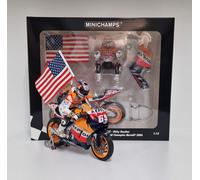 MINICHAMPS 1:12 MODELLINO MOTOGP DIE CAST HONDA RC211V N.HAYDEN 2006 MODELLISMO