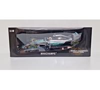 MINICHAMPS 1:18 MODELLINO AUTO MERCEDES AMG W06 HAMILTON WORLD CHAMPION F1 2015