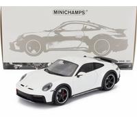 Minichamps 110062070 Porsch. 911 Dakar White 2022 With Openings - scala 1/18 - auto in miniatura da collezione