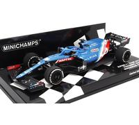 MINICHAMPS 1/43 ALPINE A521 ALONSO UNGHERIA GP 2021 MODELLINO STATICO AUTO F1