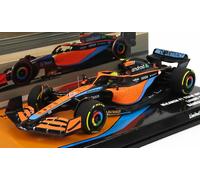 MINICHAMPS 1/43 MCLAREN MCL36 BAHRAIN GP 2022 NORRIS MODELLINO STATICO AUTO F1