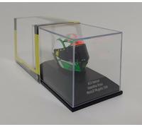 MINICHAMPS 1:8 VALENTINO ROSSI MODELLINO CASCO MOTO GP MUGELLO 2018 AGV DIECAST