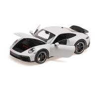 Minichamps 110062074 - Porsch. 911 Dakar Grey Metallic 2022 with Openings - Scala 1/18 - modellino Auto