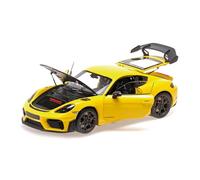 Minichamps 110062124 - Porsch. Cayman GT4 RS Yellow With Weissach Package 2024 - scala 1/18 - modellino auto