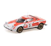 Minichamps 155741702 - Lancia Stratos Jean-Claude Andruet Biche Winners Tour De Corse 1974 - Scala 1/18 - Modello da Collezione